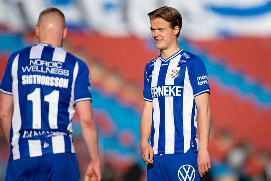 IFK Göteborgs Kolbeinn Sigthorsson och August Erlingmark