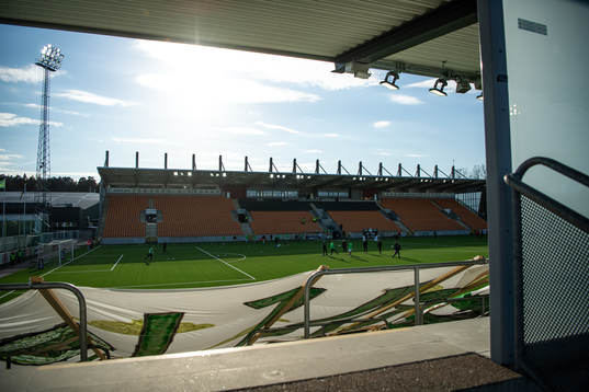Vy över Iver Arena