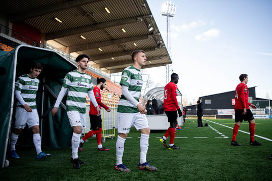 Västerås spelare gör entré