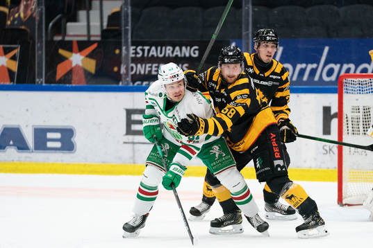 Rögles Leon Bristedt och Skellefteås Oskar Nilsson