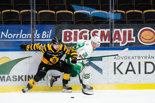 Skellefteås Jesper Frödén och Rögles Anton Bengtsson