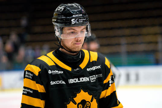 Skellefteås Philip Broberg deppar