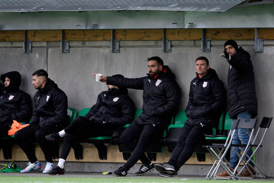Assyriskas tränare Johan Ländin och Martin Augar