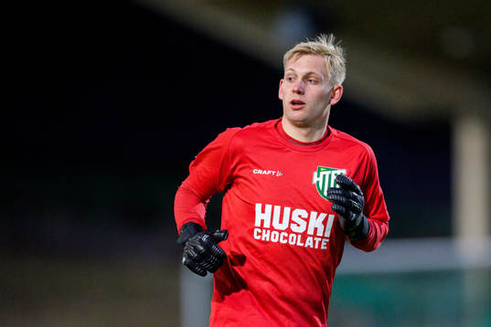 Hammarby TFFs målvakt Ian Pettersson