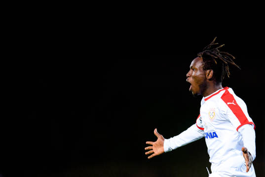 Assyriskas Moussa Corso Traore jublar