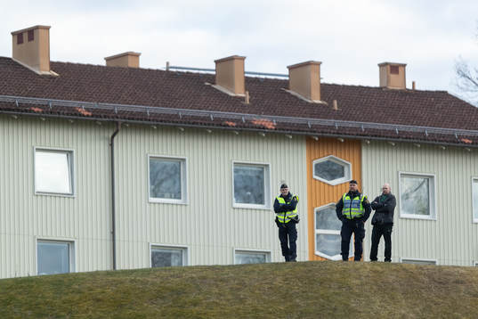 Poliser på en kulle