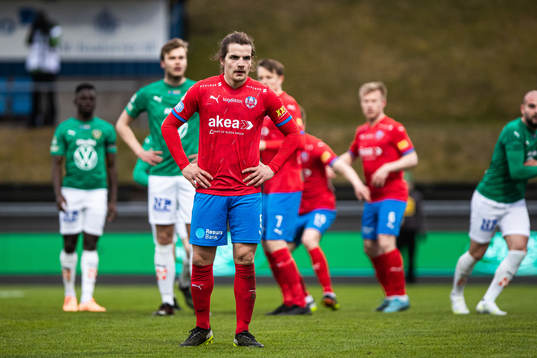 Helsingborgs Brandur Hendriksson Olsen deppar