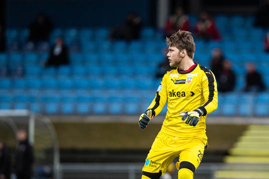 Helsingborgs målvakt Kalle Joelsson