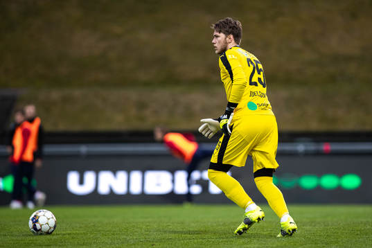 Helsingborgs målvakt Kalle Joelsson