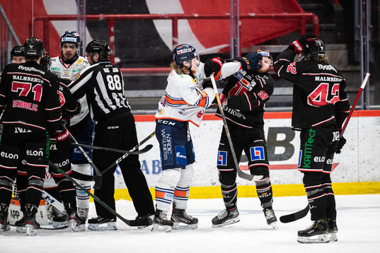 Växjös Ludvig Nilsson och Örebros Robin Kovacs