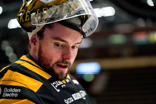 Skellefteås målvakt Gustaf Lindvall