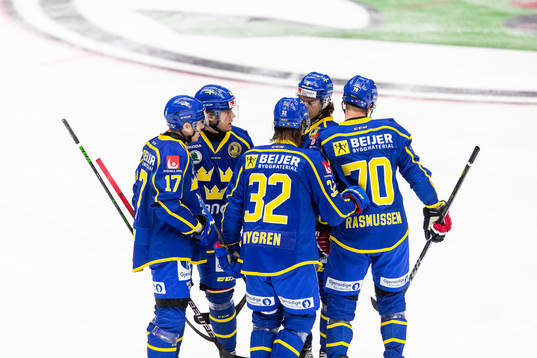 Sveriges Daniel Viksten, Filip Hållander, Magnus Nygren,
