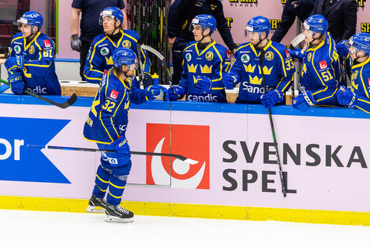 Sveriges Magnus Nygren jublar