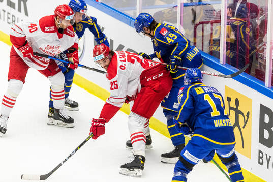 Danmarks Oliver Lauridsen och Sveriges Filip Hållander
