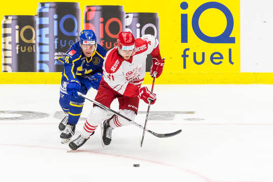 Sveriges Fredrik Olofsson och Danmarks Jesper Jensen Aabo