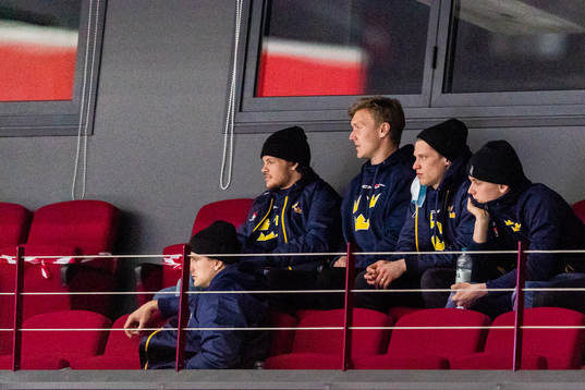 Personer på läktaren