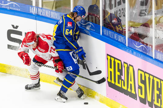 Danmarks Nicolai Meyer och Sveriges Jonathan Pudas