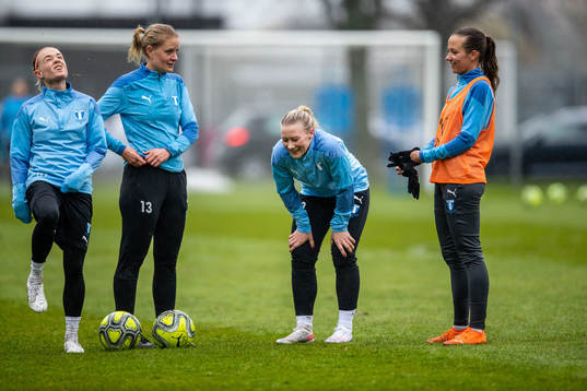 Melina Skarström, Annelie Nilsson, Madeleine Hejde och