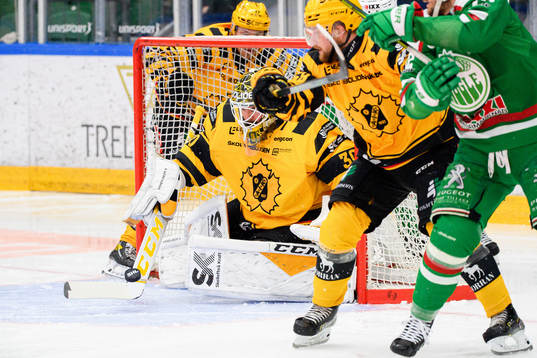 Skellefteås målvakt Gustaf Lindvall