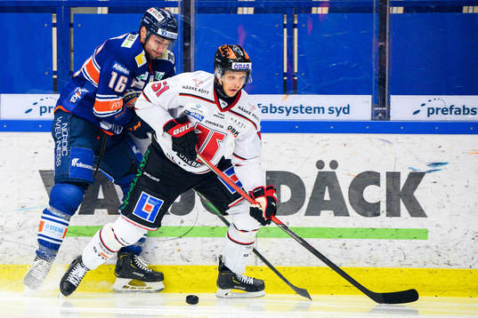 Växjös Brendan Gaunce  och Örebros Kristian Näkyvä