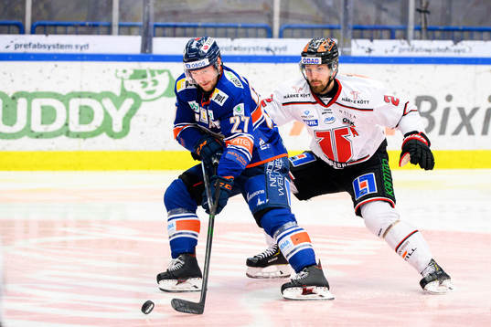 Växjös Martin Lundberg och Örebros Rasmus Rissanen