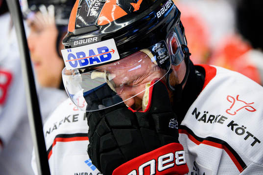 Örebros Robin Kovacs deppar