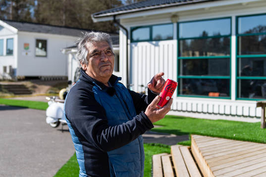 GAIS materialförvaltare Davod ”Amo” Rahimi