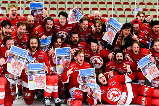 under kvalomgången i kvalet till Hockeyallsvenskan mellan