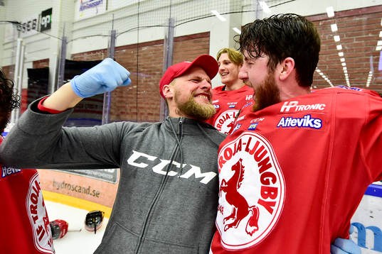 Troja/Ljungbys materialare Marcus Andersson och Victor