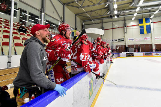 Troja/Ljungbys materialare Marcus Andersson och Emil