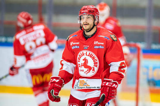 Troja/Ljungbys Karl Olofsson deppar