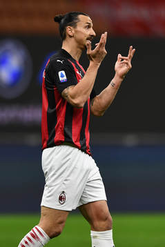 Zlatan Ibrahimovic of Milan