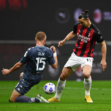 Zlatan Ibrahimovic of Milan
