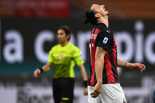 Zlatan Ibrahimovic of Milan
