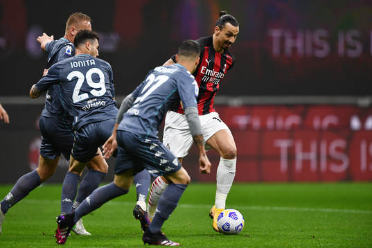 Zlatan Ibrahimovic of Milan