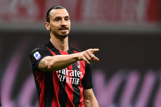 Zlatan Ibrahimovic of Milan
