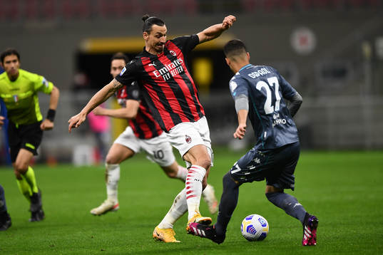 Zlatan Ibrahimovic of Milan