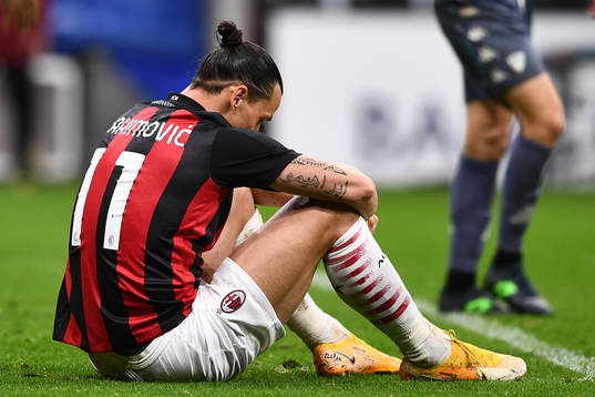 Zlatan Ibrahimovic of Milan