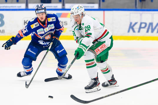 Växjös Joel Persson och Rögles Anton Bengtsson