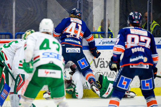 Växjös Ludvig Nilsson  och Rögles Lucas Ekeståhl Jonsson