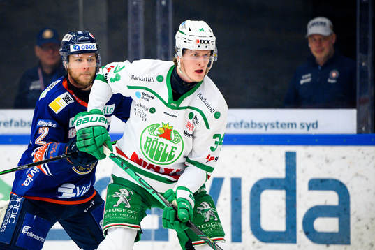 Växjös Christian Folin och Rögles Adam Edström