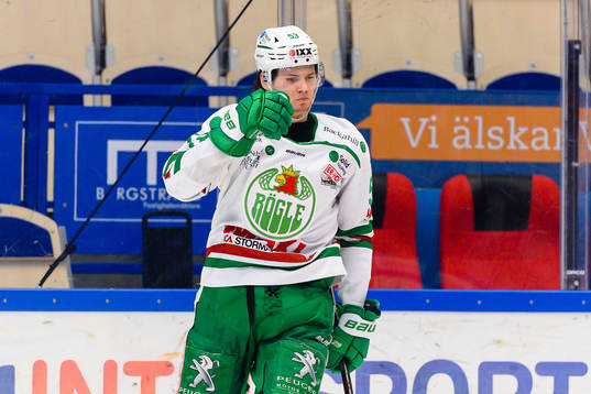 Rögles Moritz Seider jublar