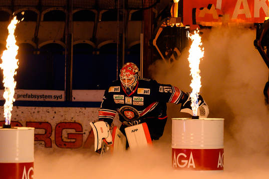 Växjös målvakt Erik Källgren