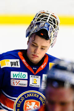 Växjös målvakt Erik Källgren