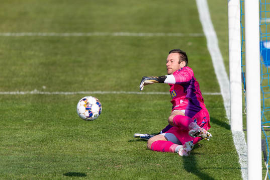 Falkenbergs målvakt Viktor Noring