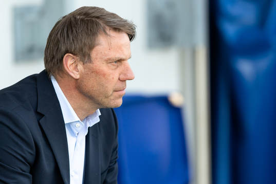 Falkenbergs tränare Hans Eklund