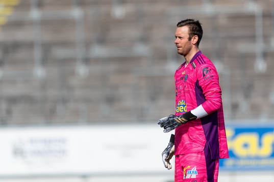 Falkenbergs målvakt Viktor Noring