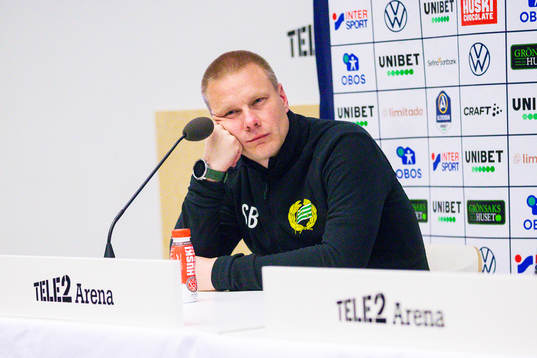 Hammarbys tränare Stefan Billborn