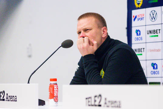 Hammarbys tränare Stefan Billborn
