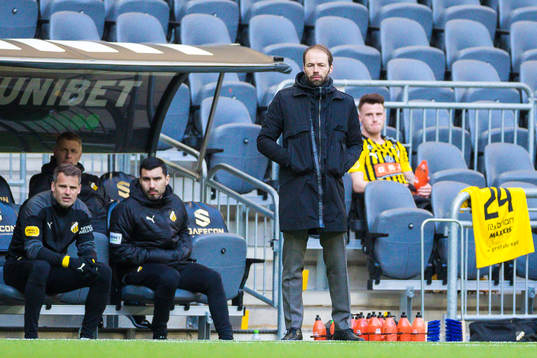 Häckens tränare Andreas Alm